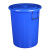 塑料水桶 加厚塑料桶大水桶定制大码化工桶级存储水消毒圆桶 60L桶不加盖