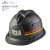 安力1203pe矿工帽地铁隧道施工安全帽矿用矿工防砸头盔可印字插头灯 黑色