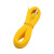 贝傅特 tp带扣打包带 超强拉力纤维捆绑带丰田专用捆包带快递打包绑带 黄色5米1000条