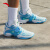 安踏（ANTA）水花5｜篮球鞋男运动鞋夏季KT汤普森低帮透气减震防滑实战鞋子 海浪-1 40(250)