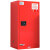 柯瑞柯林（CreClean） G01R15 安全柜加仑柜 1台装 15加仑防爆柜酒精化学品危化品储存柜双锁双控实验室 防火柜红色
