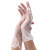 鸣固 一次性手套 PVC手套加厚防护100只/盒防护用餐饮家务烘焙手套M码