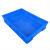 Corej塑料周转箱 储物箱胶箱零件盒元件盒收纳箱工具箱物料盒 610*425*120mm蓝色