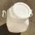 帕达曼 方形化工桶 法兰桶加厚带盖密封油桶酵素桶塑料桶沤肥耐摔双耳白色水桶液体存储桶堆码桶 25L白色