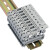 接线端子保险丝SAKSI4 L-1带灯熔断器型端子1255770000 (SAKEW3)端子固定件 (整袋50只)