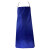 仁护 加大号pvc涂层防水防油防污围裙 劳保布围裙 10件/包 蓝色(无口袋)69×96cm