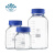 透明丝口瓶蓝盖试剂瓶玻璃宽大口方形瓶100 250 500 1000ml 1000ml 透明 GL45