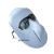融测(新款)电焊面罩焊工专用眼镜轻便式焊帽墨镜不变光款面具 透气轻便式面罩黑白灰3色镜绑带