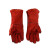 代尔塔(DELTAPLUS）205615防护手套隔热焊工劳保手套红色10码1副装