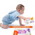 爱洁施 婴儿手口湿巾珍珠纹加厚护肤柔湿纸巾婴幼儿专用便携独立包装 8包