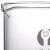 纳仕徳 SD2003 高硼硅玻璃烧杯 实验室烧杯耐高温刻度杯多规格玻璃烧杯 50mL（5个）