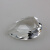 透明白色钻石57刻面尖底圆形水晶玻璃钻儿童宝石玩具diy手工材料 18*25mm水滴1颗