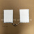 风暖浴霸面板灯板片替换 D光源照明灯光板灯条通用配件 9.4*27.4双片