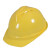 柒亦辰 GTB008 透气安全帽电工防护头盔防砸作业保护安全帽V型安全帽加厚 橘黄 顶