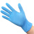 工孚 实验室用丁腈橡胶手套  L码 100只/盒   蓝色