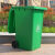 户外垃圾桶240升容量挂车分类带盖商用120小区室外大号环卫箱 30升加厚蓝色 可回收物