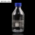 【一个】蓝盖瓶瓶 50 100 250 500 1000ml丝口瓶 棕 透明1000ml