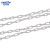 金诗洛 KSL201 塑料警示链条  路锥链条警示防护链条隔离墩链条（6mm白色-5米）