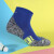 丘川专业运动马拉松跑步袜子户外男女低帮四季短袜压缩速干耐磨健身袜 蓝色（中筒） M（36-40码）
