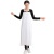 白色防水围裙厨房洗碗海鲜水产专用pvc加厚耐弱酸碱专用围腰 35丝白色围裙110*80