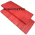 ICtray盘珍珠棉海绵垫片真空包装防摔坏红色海绵条圆盘电子元器件 单片海绵13.5cm*32.5cm*1.5cm
