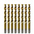 凯普森 高速钢M2镀钛麻花钻头 金属开孔电钻冲击钻头不锈钢麻花钻 3.9mm 50件起订