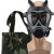 邦固  FMJ05型防毒面具5件套 防毒烟雾生化训练防毒全面罩 防毒面具+滤毒罐（z-b-p2-2） 