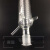 双重纯水蒸馏器冷凝管横式烧瓶双蒸烧瓶石英管水位器SZ939697 冷凝管