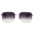 DITA蒂塔墨镜巨石强森同款超轻近视日本飞行员式硬汉黑金框眼镜DTS111 黑色/渐变灰 01