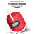 山头林村电焊面罩手持红钢纸面罩 焊工焊帽切割焊接氩弧焊气保焊眼镜隔热 黑色手持半自动款