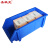 圣极光组合式零件盒汽修整理盒仓库储物盒G3265蓝色450*200*182mm