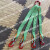 起重吊带吊绳2吨2腿4腿10吨吊装带扁平吊带组合吊索具5吨柔性吊带 8吨彩色扁平组合4腿1米 绿