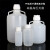 三通盖抽真空瓶 手提桶瓶 耐强酸碱PP塑料大桶 高温高压桶 抽真空瓶4L