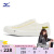 美津浓（MIZUNO）男女帆布鞋低帮舒适透气运动休闲鞋COURT S LOW 04/白/果黄色 42.5
