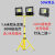 户外伸缩移动升降灯架修车三脚架投光灯支架工作灯架射灯架子 1.6米双头架+2*50W+3米线插