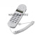 QIYO琪宇来电显示便携式查线机查话机 电信联通铁通抽拉免提 灰白色C019带来电显示带线盒
