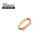 萧邦（Chopard） IceCube系列18k玫瑰金小冰块戒指情侣对戒婚戒刻字钻石叠戴戒指