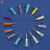 慕帆0.35-2.0胶水卡口针头点胶针头点胶机针头塑座针头工业针头 塑钢 1.0MM 奶白 19G(100个)买2+1