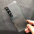 适用小米10Pro后盖塑料改装xiaomi10手机原替换电池盖后外屏镜框 【透明】塑料 米10后盖