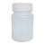 兰诗（LAUTEE）WAS0045多规格塑料PE广口瓶带刻度试剂瓶样品大口瓶 60ml(10个) 
