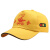 中小学生棉安全帽鸭舌帽 棒球帽反光帽 小黄帽 可调节出行 黄色少先队 M(56-58cm)