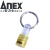 安力士牌（ANEX）进口多用途便捷挂扣1/4 6.35mm螺丝批头挂扣AQH-Y安全扣 超轻腰挂扣 黄色