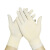 锐麻 乳胶手套 一次性手套劳保耐磨工作防水防滑加厚胶手套 L*9寸光面乳胶 50副 