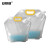 安赛瑞 手提式自立吸嘴袋（10个装）实验室液体袋透明包装袋 试剂袋中药袋 密封塑料打包袋 2.5L斜嘴 601014