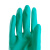 安思尔（Ansell）37-176耐酸碱溶剂化学实验室工业劳保手套丁腈橡胶防护手套 S码