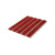 铝合金地垫门垫家用不锈钢防尘地毯刮泥垫大门口平铺式脚垫防滑垫 比利时纹-红色 40cm x 长60cm 加宽豪华型