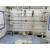 适用于化学实验室通风橱柜网格架不锈钢玻璃纤维试管蒸馏固定支架 四横(1.2米长)五竖(0.8米高)