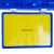 益美得 FNR1097 磁性标签标识牌分类标贴仓储标牌仓库货架标签牌 A6黄色+单磁铁