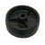 尼龙小轮子无轴承PP塑料滑轮家具工业单轮子黑白色1寸2寸轱辘滚轮 1.5寸黑色单轮子4只
