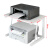 企金打印机置物架暖白57*34*38cm加高加固会议室桌面打印机置物架办公室多层复印机收纳架QJ-F5332